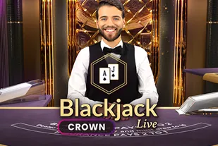 Live-стол Blackjack Crown от Evolution