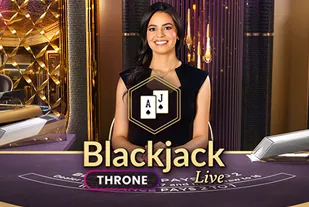 Live-стол Blackjack Throne от Evolution